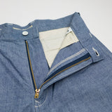 FOB Factory - Chambray M52 Trousers - Blue