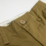 FOB Factory - Narrow US Chino Trousers - Khaki