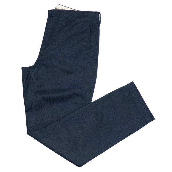 FOB Factory - Narrow US Chino Trousers - Navy