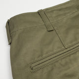 FOB Factory - Narrow US Chino Trousers - Olive