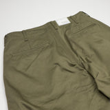 FOB Factory - Narrow US Chino Trousers - Olive