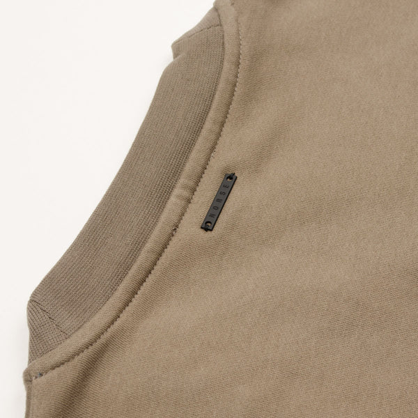 Taupe Cotton Sweatshirt