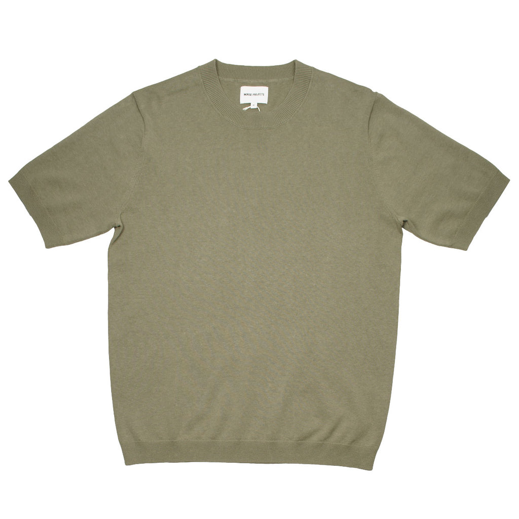 Norse Projects - Rhys Cotton Linen T-shirt - Clay