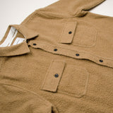 Norse Projects - Silas Textured Cotton Wool Overshirt - Camel