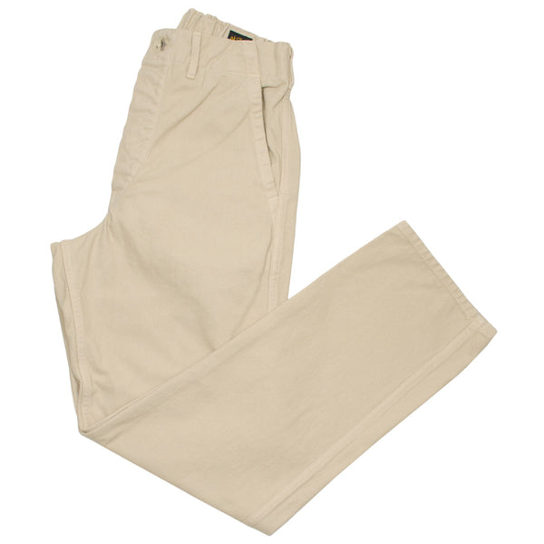 orSlow - French Work Pants - Cotton Sergé Beige