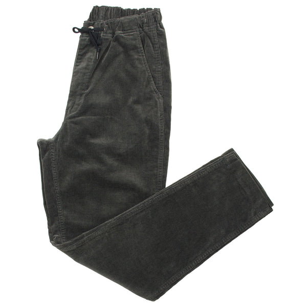 orSlow - New Yorker Stretch Corduroy - Charcoal Gray