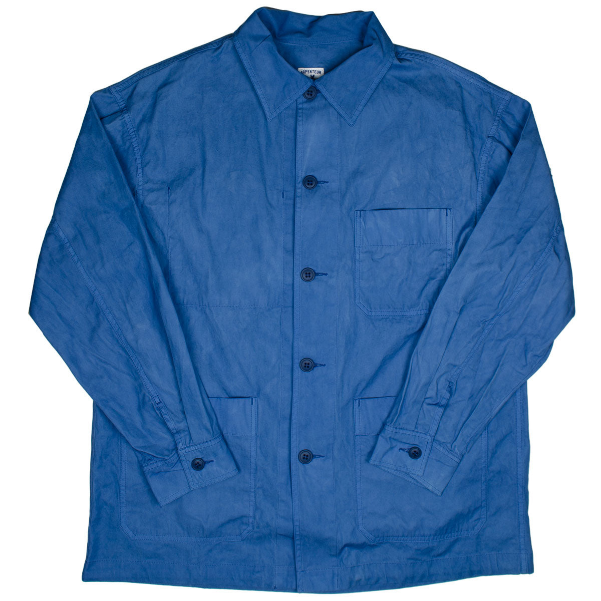 Arpenteur ADN Jacket HD Cotton Gabardine Natural Woad Blue