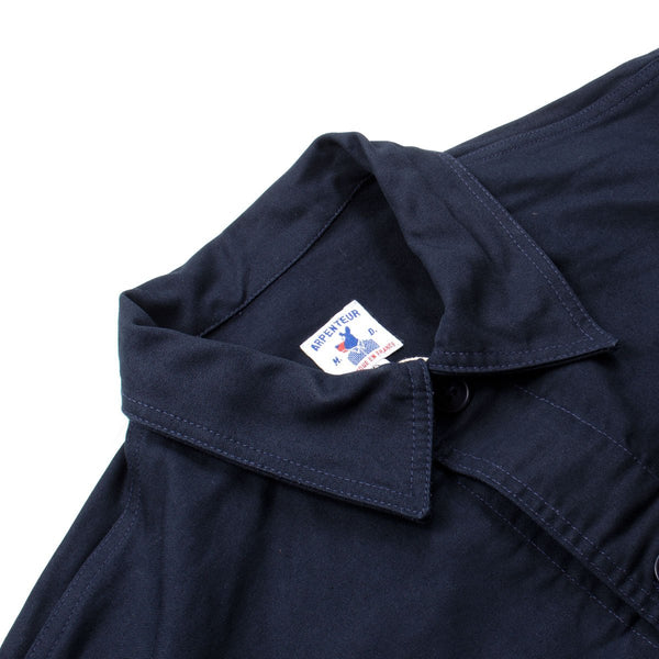 Arpenteur Auto Moleskine Cropped Work Jacket Navy