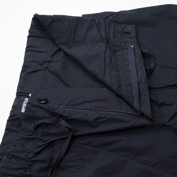 Arpenteur Cargo Pants Cotton Nylon Ripstop Navy