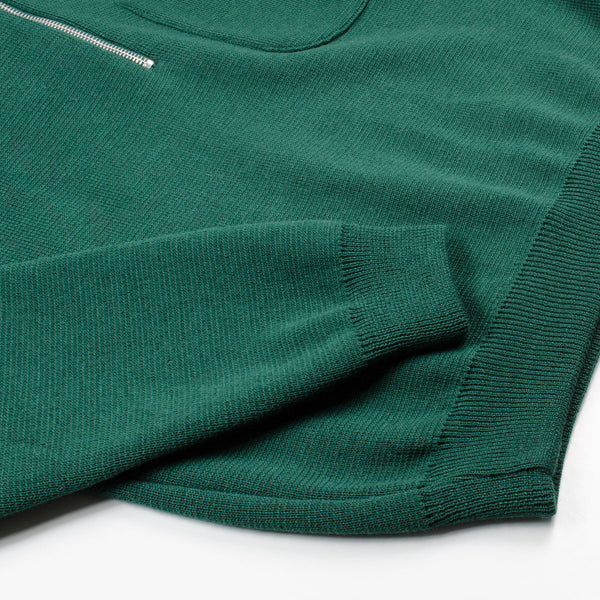 Arpenteur Cosmo Hoodie Green Wool Milano Knit