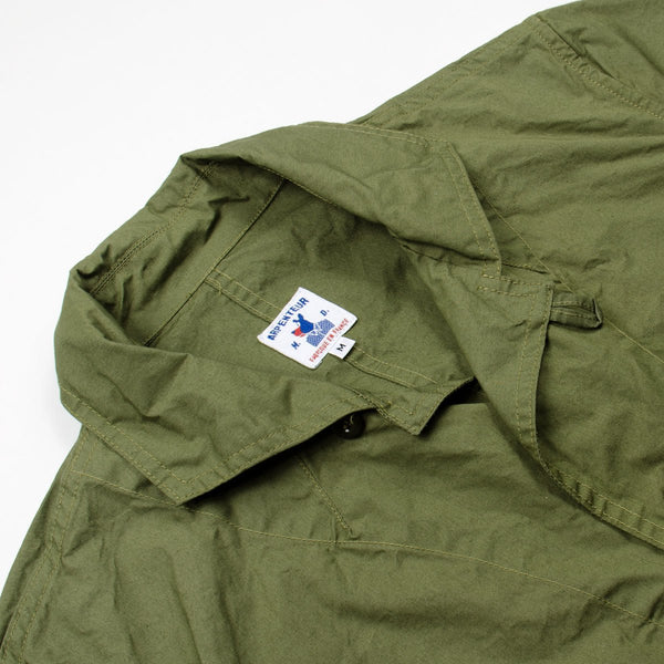 Arpenteur Mayenne Pima Gabardine Work Jacket Olive