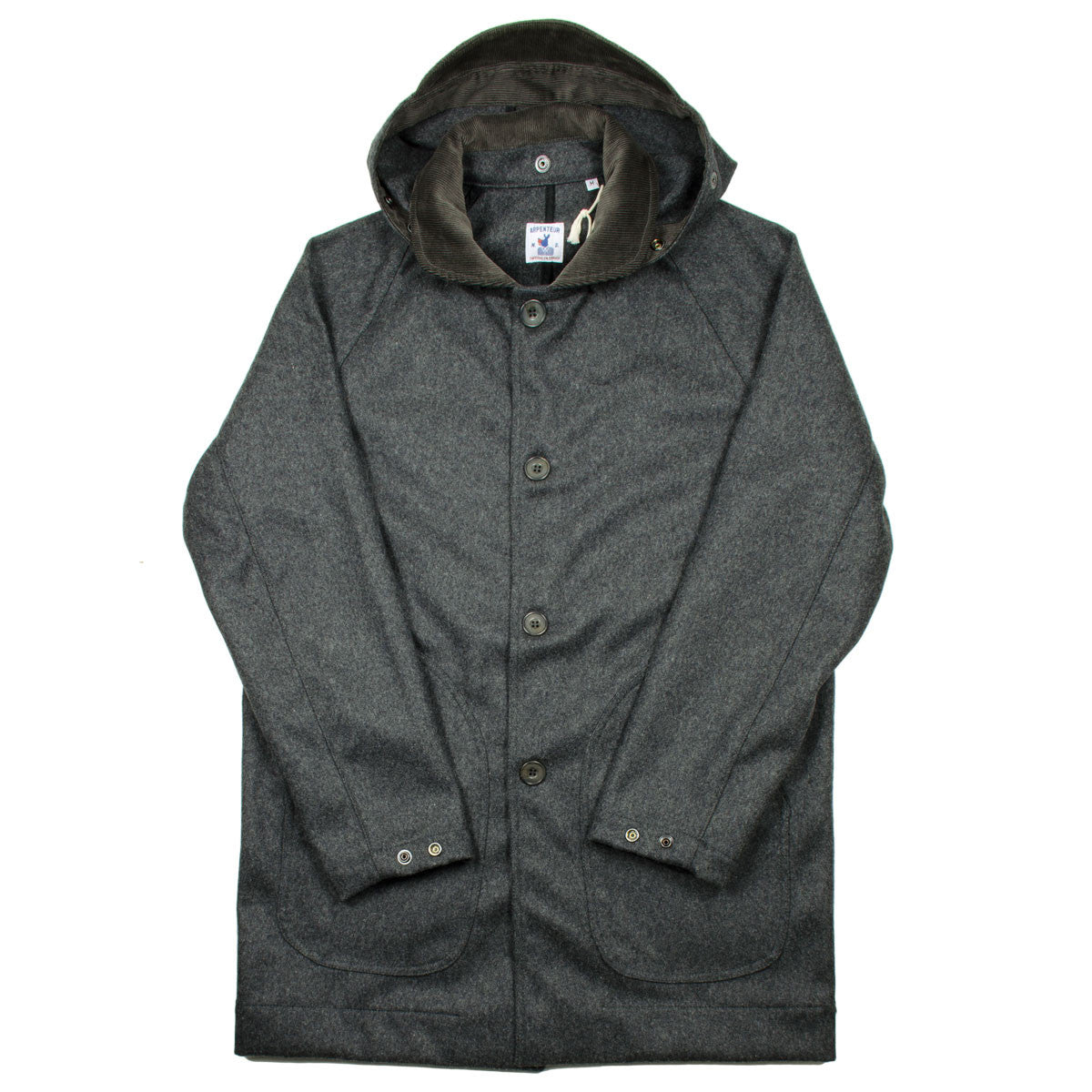 Arpenteur Mevi Melton Wool Coat Grey