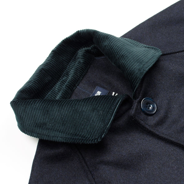 Arpenteur Mevi Melton Wool Coat Navy