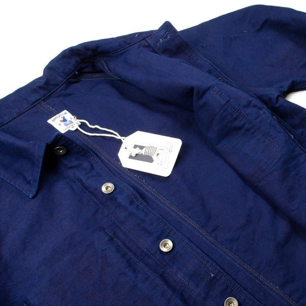 Arpenteur Raglan Moleskine Work Jacket Indigo