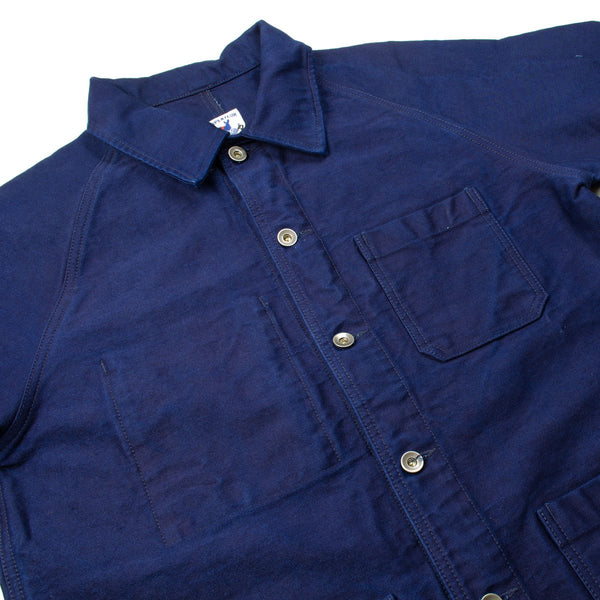 Arpenteur Raglan Moleskine Work Jacket Indigo