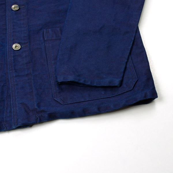 Arpenteur Raglan Moleskine Work Jacket Indigo