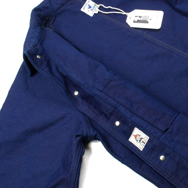 Arpenteur Raglan Moleskine Work Jacket Indigo