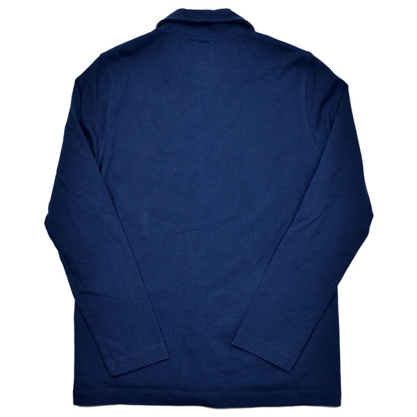 Arpenteur Tricot Jersey Jacket Navy Plain