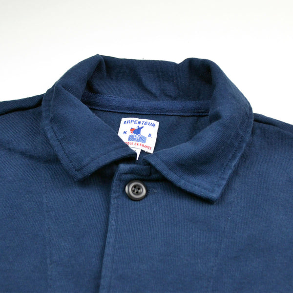 Arpenteur Tricot Jersey Jacket Navy Plain