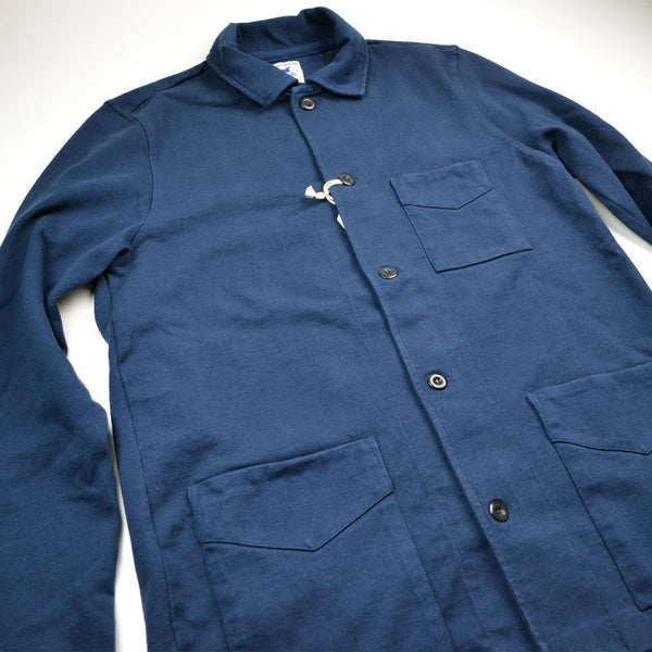 Arpenteur Tricot Jersey Jacket Navy Plain