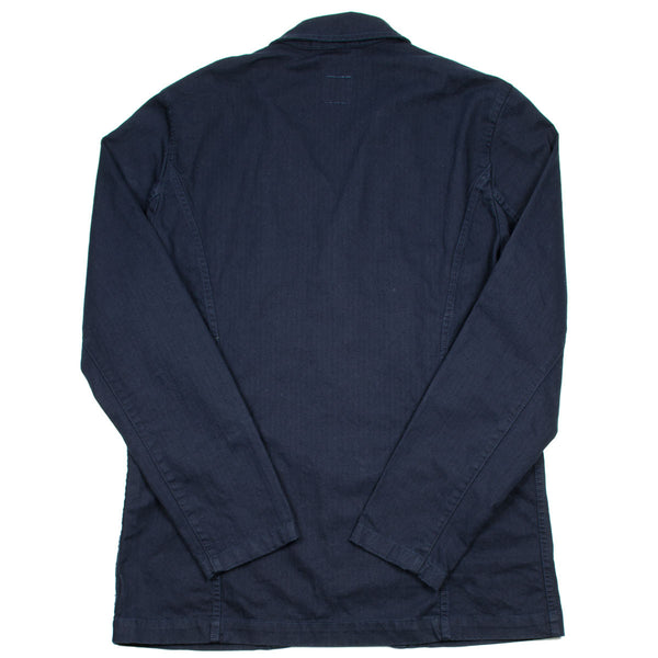 Arpenteur Villefranche Jacket Navy Cotton Herringbone