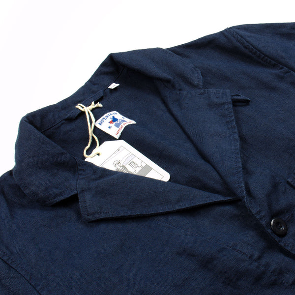 Arpenteur Villefranche Jacket Navy Linen