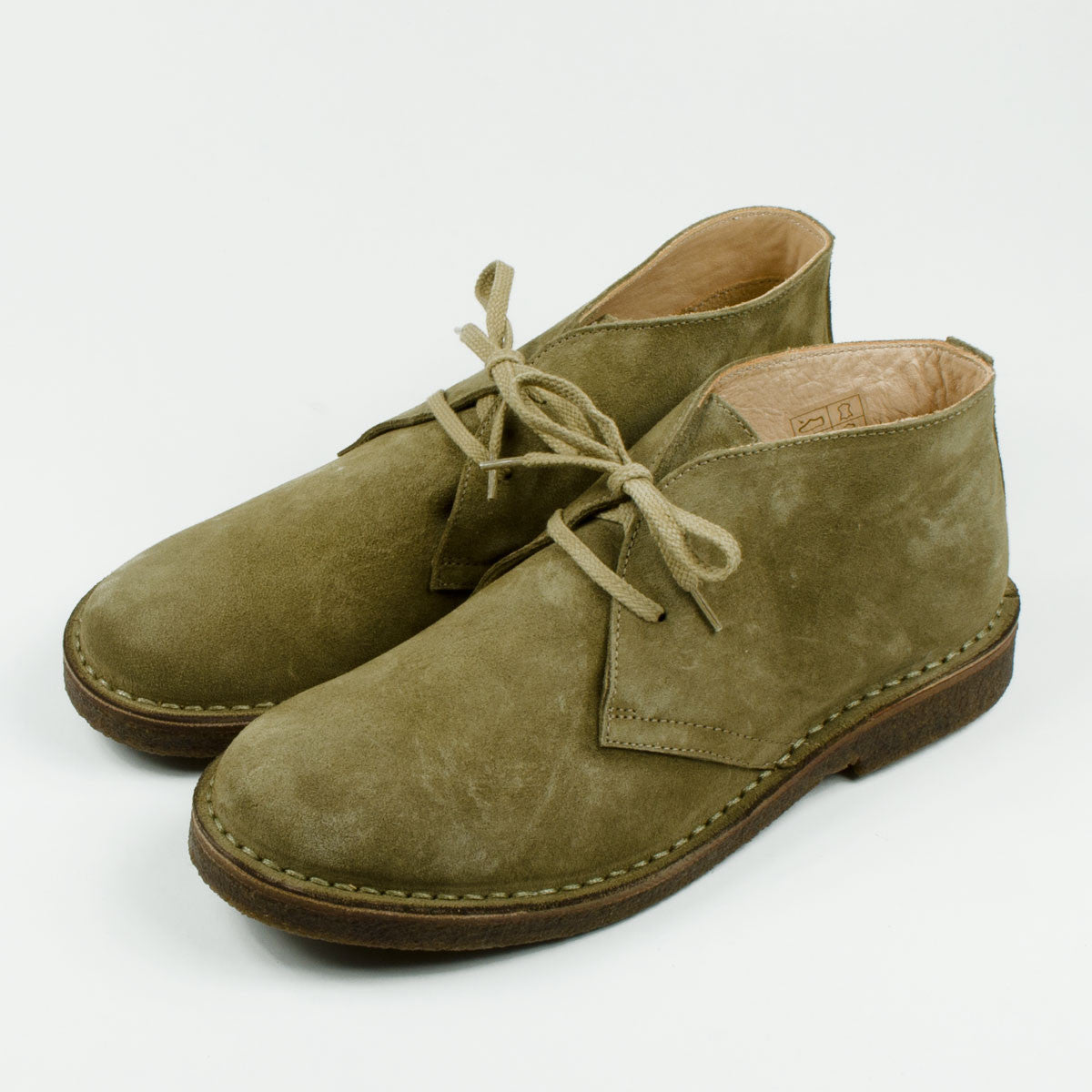 Astorflex Greenflex Suede Desert Boots Stone