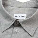 Coltesse - Tukusi Oversize Shirt with Dropped Shoulders - Heather Grey
