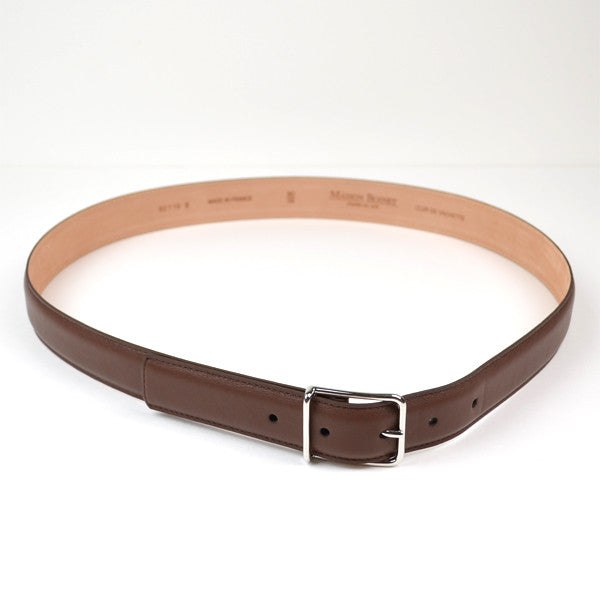Maison Boinet - Classic Nappa Leather Belt - Brown