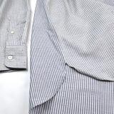 Maison Kitsuné - Irregular Stripes Dress Shirt - Grey Melange