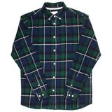 Norse Projects - Anton Brushed Flannel Shirt - Black Watch Check
