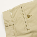 orSlow - Two Tuck Wide Trousers - Khaki