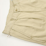 orSlow - Two Tuck Wide Trousers - Khaki
