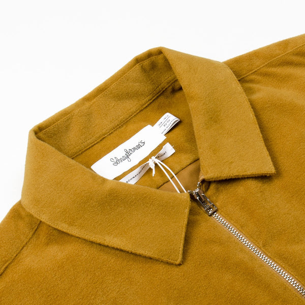 Schnaydermans moleskin deals zip shirt