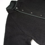 Arpenteur - Contour Brushed Wool Jacket - Black