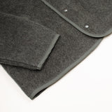 Arpenteur - Contour Brushed Wool Jacket - Charcoal