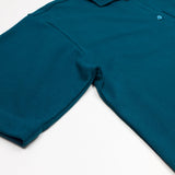 Arpenteur - Coral Rachel Mesh Wide Collar Shirt - Peacock Blue