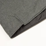 Arpenteur - Twin Cotton Yak Flannel Overshirt - Charcoal
