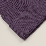 Arpenteur - Vicko Merino Wool Rib Beanie - Purple