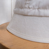 cableami - Poplin (Vat Dye) Dixie Hat - White