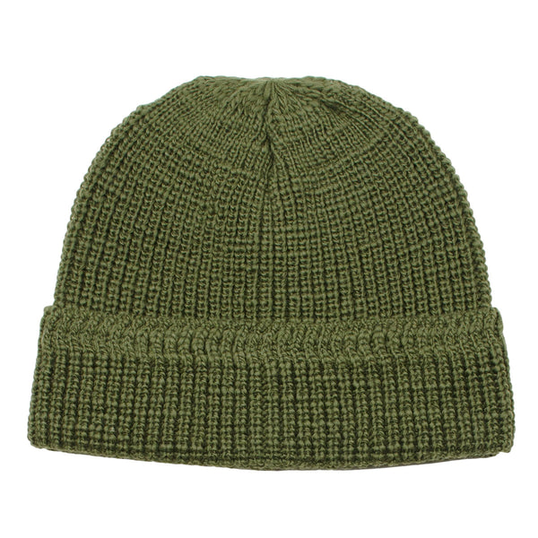 cableami - Wool Beanie - Olive