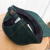 cableami - Wool Classic Check B.B. Cap - Green