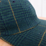 cableami - Wool Classic Check B.B. Cap - Green