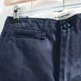 FOB Factory - Narrow US Chino Trousers - Navy