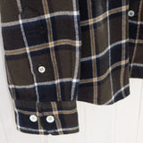 Norse Projects - Anton Brushed Flannel Shirt - Beech Green Check