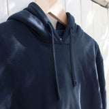 Norse Projects - Arne Organic Brushed Cotton Hoodie - Dark Navy