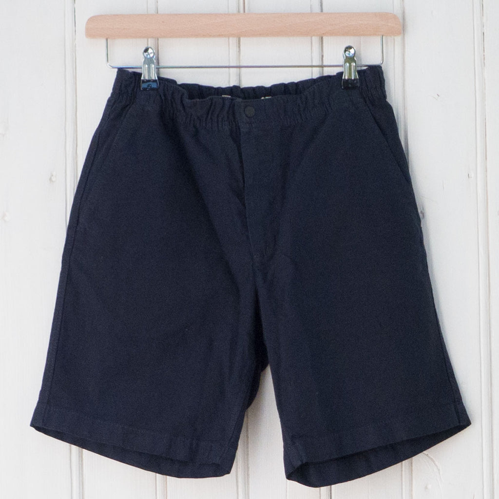 Norse Projects - Ezra Cotton Linen Short - Dark Navy