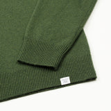 Norse Projects - Marco Merino Lambswool Polo - Army Green
