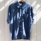 Norse Projects - Rollo Cotton Linen Shirt - Calcite Blue