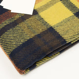 Norse Projects - Virgin Wool Checked Scarf - Dark Navy